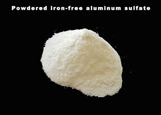 25kg 50Kg Package  Iron Free  Aluminium Sulfate Powder